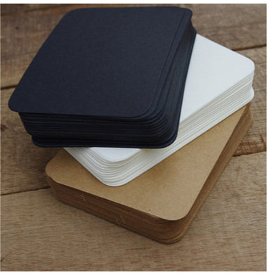 Black & White Kraft Paper Memo Pad