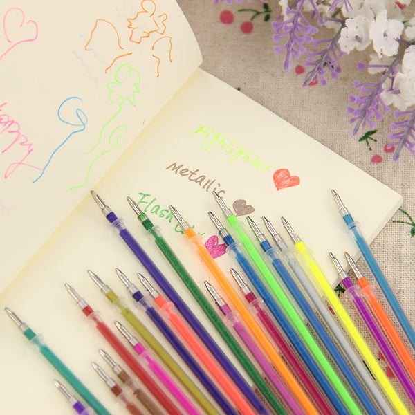 Shimmering Flash Gel Pen