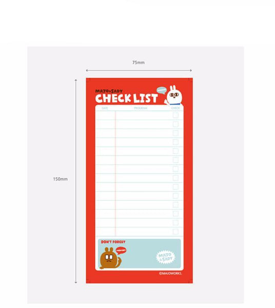 Kawaii Cute Stationery Sticker Message Notes