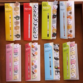 Cartoon Animals Note Paper Supplies